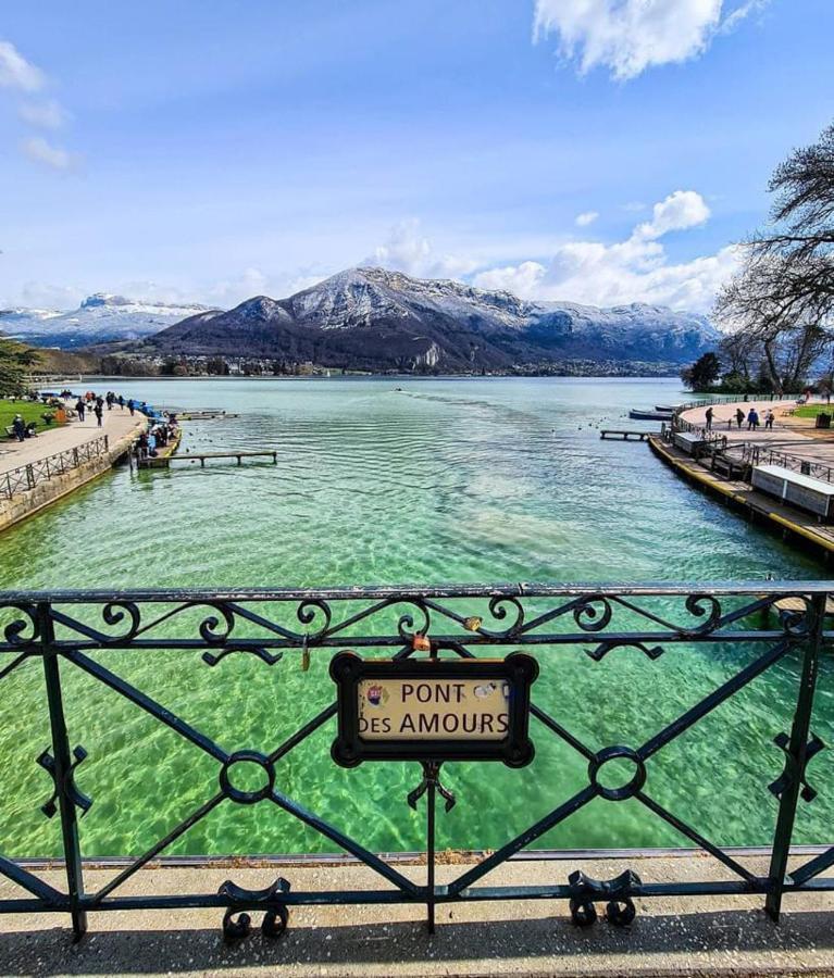 L'Echappee Du 36 - 4 Chambres Dans Le Triangle D'Or A 100M Du Lac, Parking Gratuit Annecy Bagian luar foto