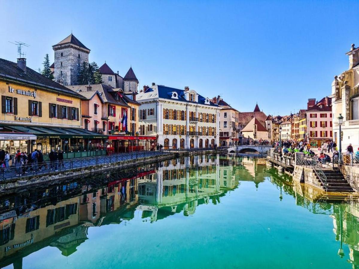 L'Echappee Du 36 - 4 Chambres Dans Le Triangle D'Or A 100M Du Lac, Parking Gratuit Annecy Bagian luar foto